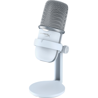 HyperX SoloCast USB Microphone White Blanco Microfono para videoconsola