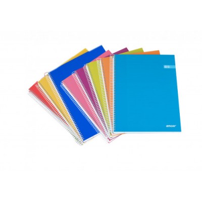 CUADERNO TAPA DURA A5 80 HOJAS 60G Q4X4 ANCOR 064919