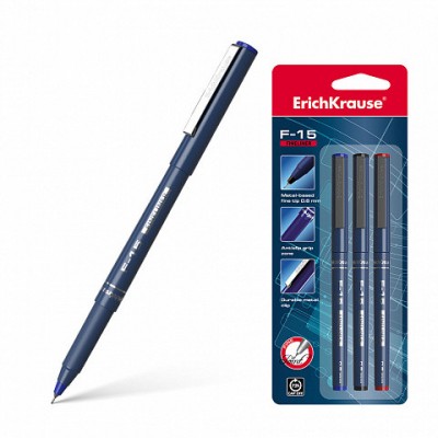 BOLiGRAFO DE TRAZO FINO ERICHKRAUSE F 15 TINTA COLOR AZUL ERICH KRAUSE 37065