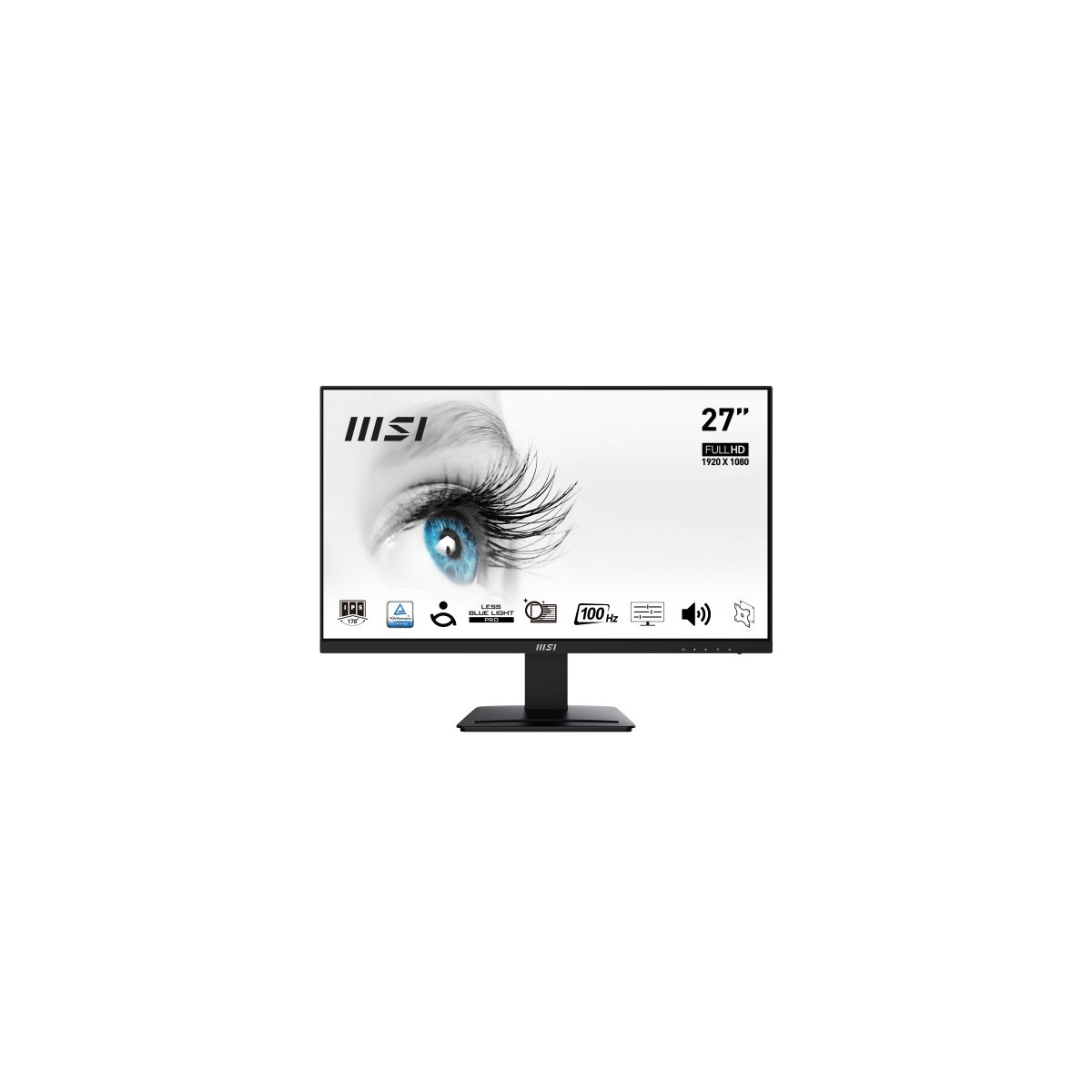 MSI Pro MP273A pantalla para PC 686 cm 27 1920 x 1080 Pixeles Full HD LED Negro