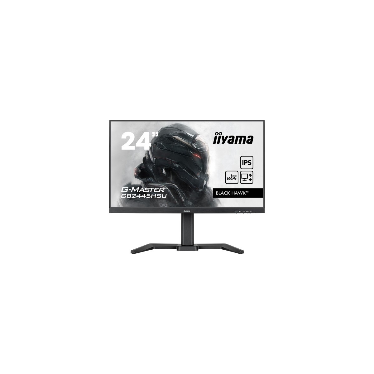 iiyama G MASTER GB2445HSU B1 pantalla para PC 61 cm 24 1920 x 1080 Pixeles Full HD LED Negro