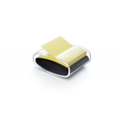 PACK DISPENSADOR NEGRO PRO 1 BLOC 90 HOJAS Z NOTES 76X76MM SUPER STICKY AMARILLO PRO B 1SSCY R330 POST IT 7100039516