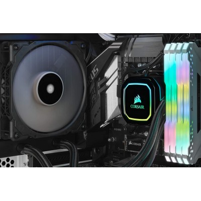 VENTILADOR CAJA CORSAIR RX RGB SERIES iCUE LINK RX140 RGB BLANCO SINGLE PACK CO 9051023 WW