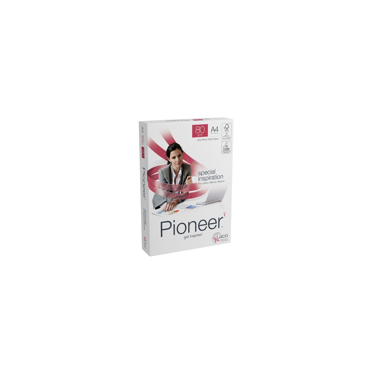 PAQUETE 500H PAPEL SPECIAL PREMIUM 80GR A4 PIONEER CIE 169 PNR0800193