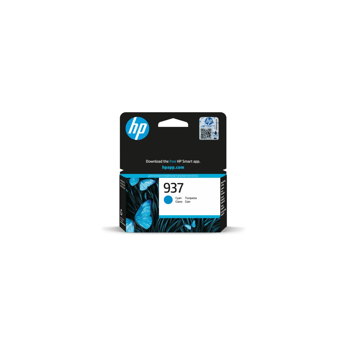 HP Cartucho de Tinta Original 937 cian