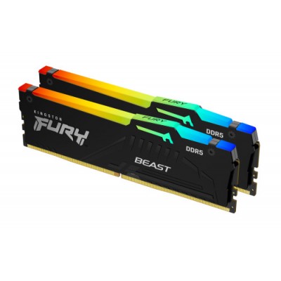 Kingston Technology FURY Beast RGB modulo de memoria 16 GB 2 x 8 GB DDR5 ECC