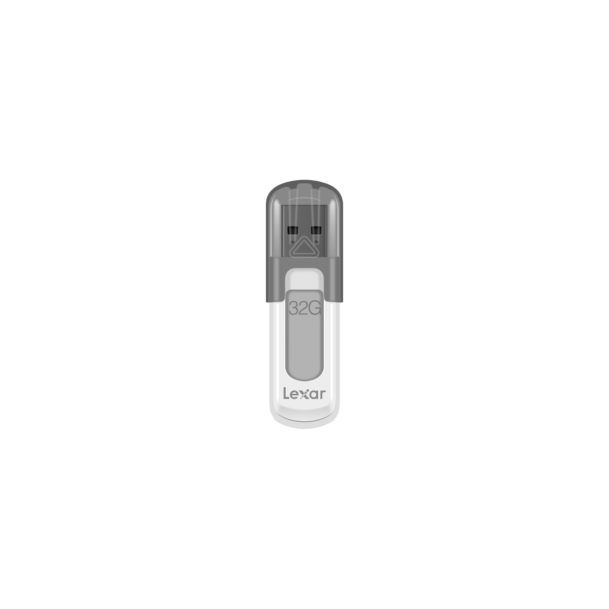 Lexar JumpDrive V100 unidad flash USB 32 GB USB tipo A 32 Gen 1 31 Gen 1 Gris Blanco