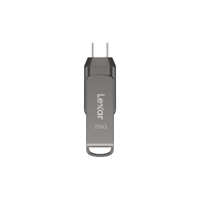 Lexar JumpDrive LJDD400128G BNQNG unidad flash USB 128 GB USB Tipo C 32 Gen 1 31 Gen 1 Gris