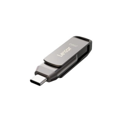 Lexar JumpDrive LJDD400128G BNQNG unidad flash USB 128 GB USB Tipo C 32 Gen 1 31 Gen 1 Gris