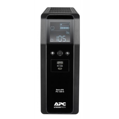 APC BACK UPS PRO BR 1200VA sistema de alimentacion ininterrumpida UPS Linea interactiva 12 kVA 720 W 8 salidas AC