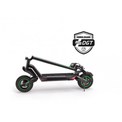 YOUIN SCOOTER ELECTRICO XLMAX HOMOLOGADO DGT DOBLE SUSPENSIoN RUEDA 10 OFFROAD FRENOS HIDRAULICOS 48VX20AH 1200WMAX