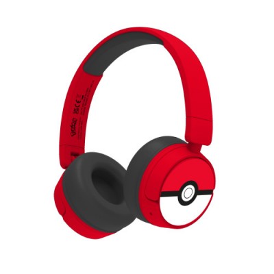 AURICULARES KIDS BT POKe BALL ROJO OTL TECHNOLOGIES PK1000