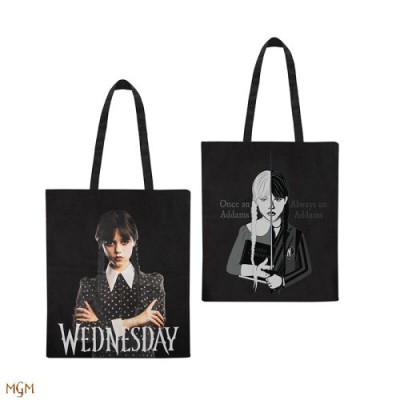 BOLSA TOTE WEDNESDAY 42X38 CM CINEREPLICAS CR2475