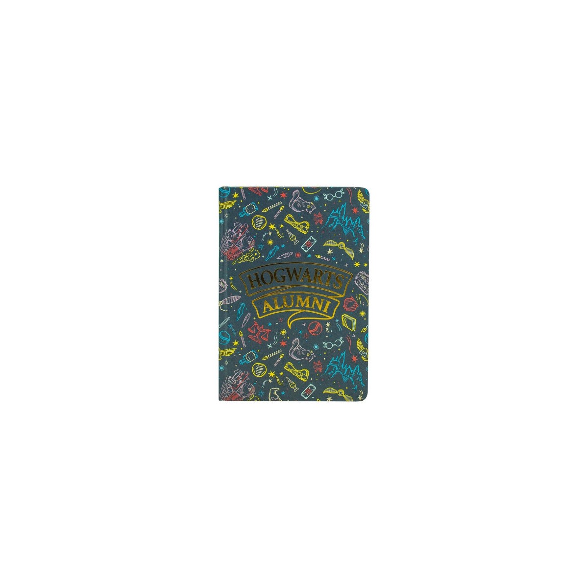 CUADERNO GRUESO HARRY POTTER HOGWARTS ALUMNI BLUE SKY HP148123