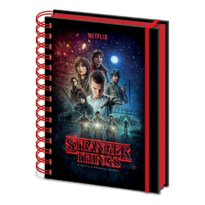 LIBRETA STRANGER THINGS POSTER PYRAMID INTERNATIONAL SR72776