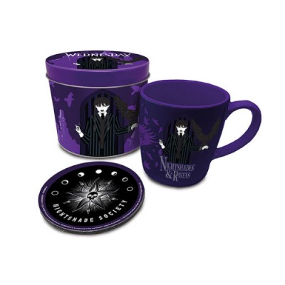 SET LATA REGALO WEDNESDAY NIGHTSHADES RAVENS PYRAMID INTERNATIONAL GP86602