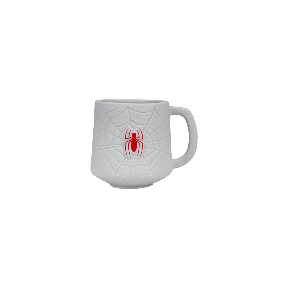 TAZA 3D TELARANA Y LOGO SPIDER MAN 450 ML PALADONE PP11689MCV2