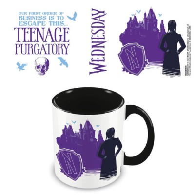 TAZA DESAYUNO COLOR MIeRCOLES PURGATORIO ADOLESCENTE PYRAMID INTERNATIONAL MGC27840