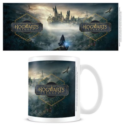 TAZA HOGWARTS LEGACY PORTADA BLANCA 315 ML MG27475