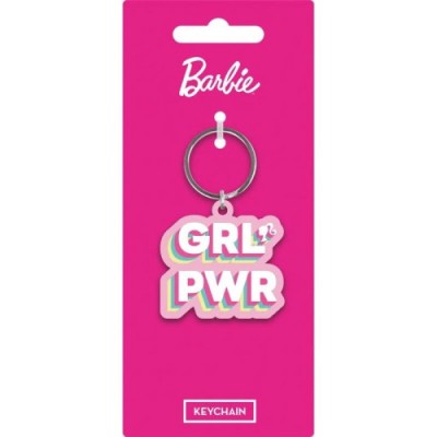 LLAVERO BARBIE GRL POWER 6 CM PYRAMID RK39477C