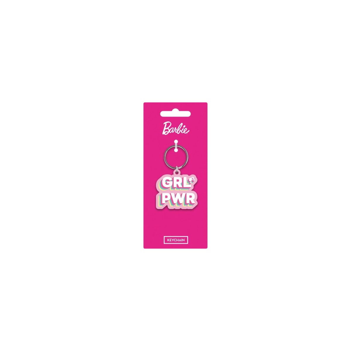 LLAVERO BARBIE GRL POWER 6 CM PYRAMID RK39477C