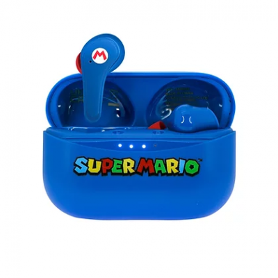 OTL Technologies Super Mario Auriculares Inalambrico Dentro de oido Llamadas Musica Bluetooth Azul