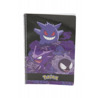 CUADERNO FOLIO 80 HOJAS POKeMON GENGAR CYP BRANDS LF 07 PK