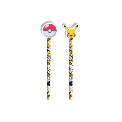 LaPIZ CON GOMA DECORADA POKeMON CYP BRANDS TP 06 PK