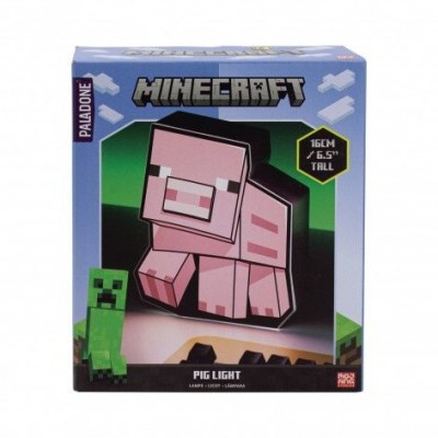 LaMPARA MINECRAFT CERDO PIG BOX PALADONE PP9466MCF