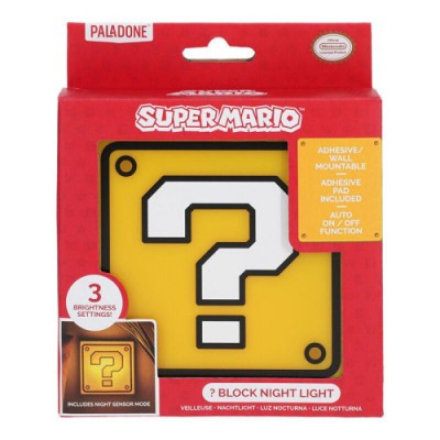 LaMPARA QUESTION BLOCK DE SUPER MARIO 19 CM PALADONE PP11595NN