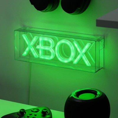 LaMPARA LED ESTILO NEoN XBOX 15 X 30 CM PALADONE PP12715XB