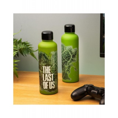 BOTELLA METaLICA THE LAST OF US BRILLA EN LA OSCURIDAD 500 ML PALADONE PP13076LU