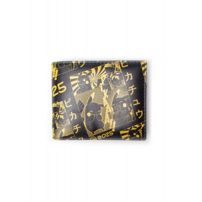 DIFUZED MW116834POK monedero tarjetero y portadocumento de viaje Negro Amarillo