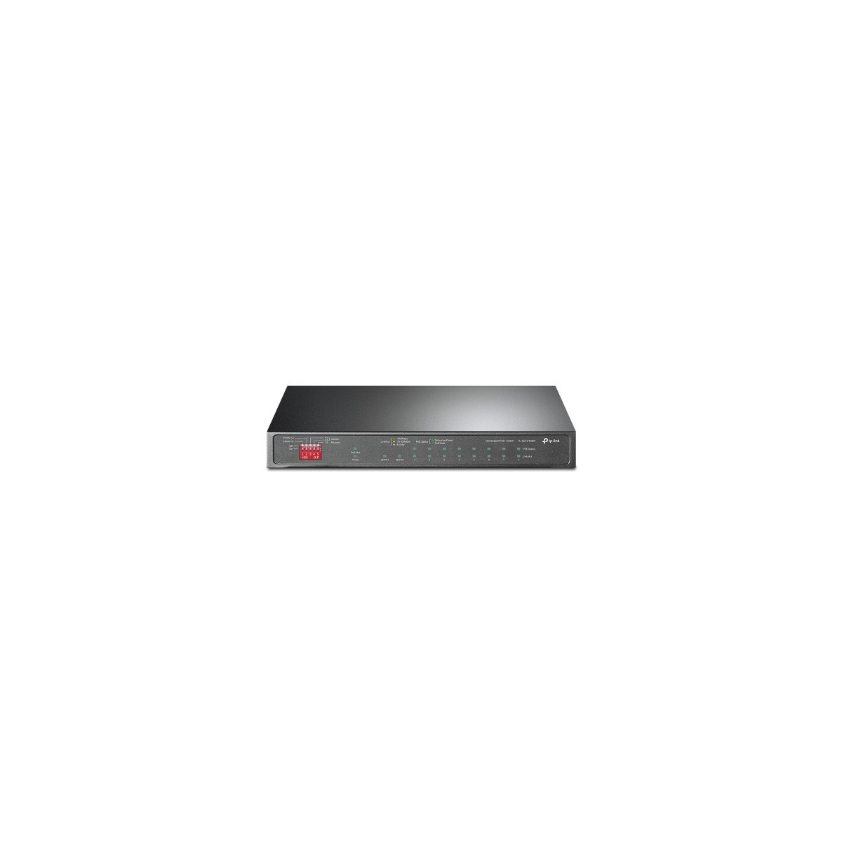 TP Link TL SG1210MP switch No administrado Gigabit Ethernet 10 100 1000 Energia sobre Ethernet PoE Negro