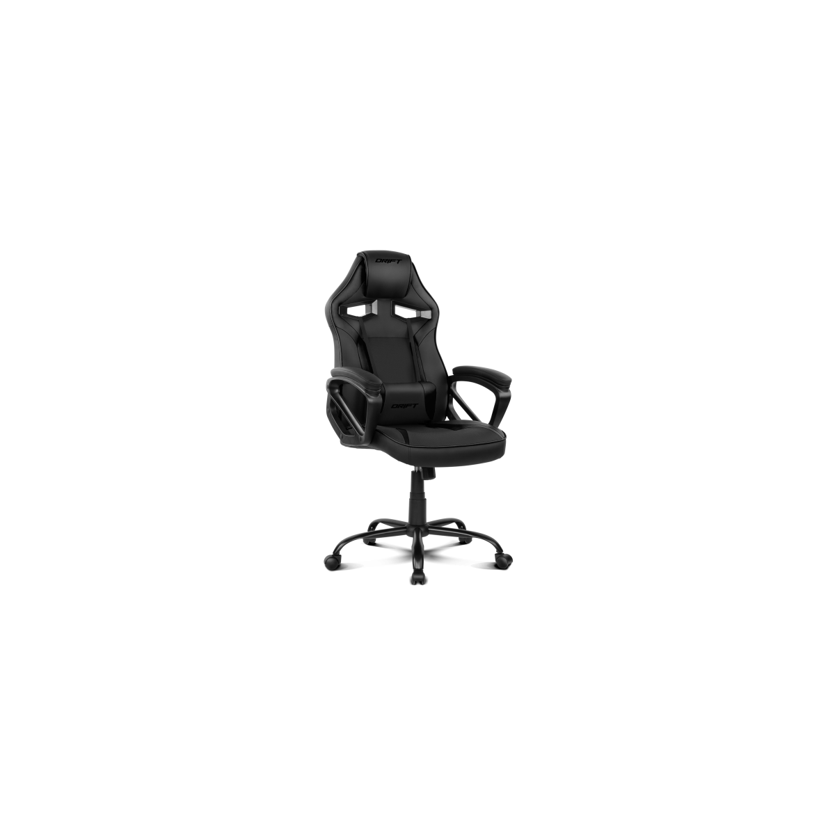 DRIFT DR50 Silla para videojuegos de PC Asiento acolchado tapizado Negro