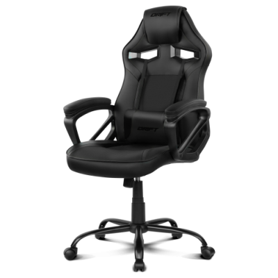 DRIFT DR50 Silla para videojuegos de PC Asiento acolchado tapizado Negro