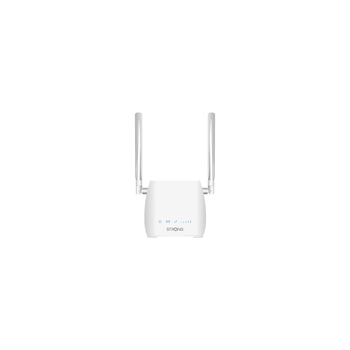 Strong 300M router inalambrico Ethernet rapido Banda unica 24 GHz 4G Blanco