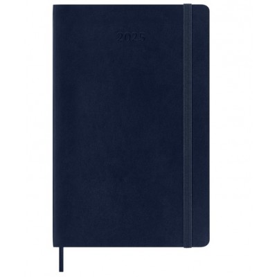 AGENDA 2025 TAPA BLANDA 12 MESES SEMANAL L 13 X 21 CM AZUL ZAFIRO MOLESKINE DSB2012WN3Y25