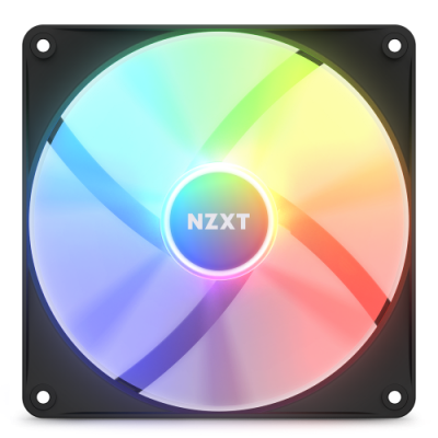 NZXT F140 RGB Core Carcasa del ordenador Ventilador 14 cm Negro 1 piezas