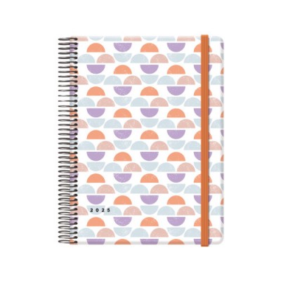 AGENDA 2025 CUTE DiA PaGINA 15 X 21 CM MODELO DUNE CON 4 HOJAS DE PEGATINAS DOHE 12904 25