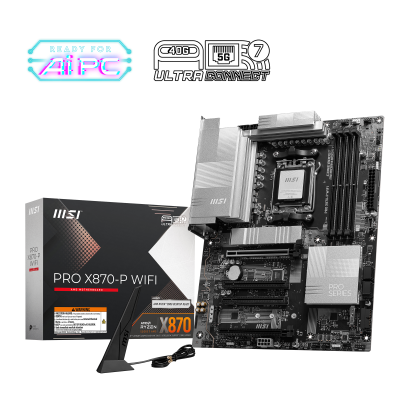 PLACA MSI PRO X870 P WIFIAMDAM5X8704DDR5ATX