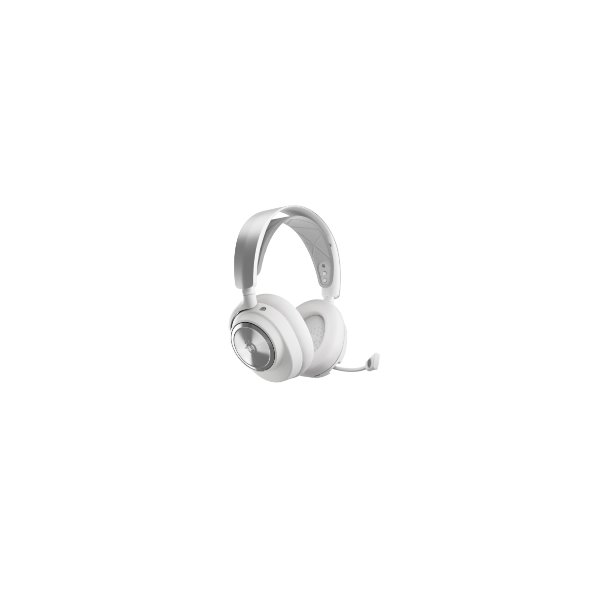 Steelseries Arctis Nova Pro Wireless Auriculares Inalambrico y alambrico Diadema Juego Bluetooth Plata Blanco