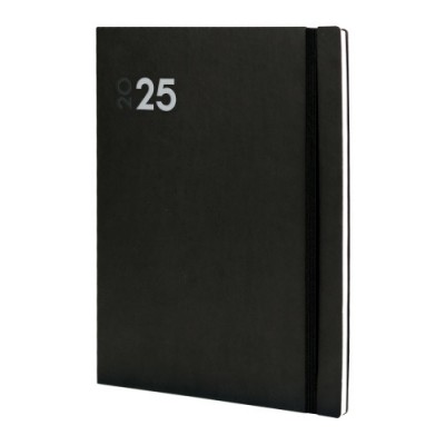 AGENDA 2025 DYNAMIC MARA Y12 210X270MM SEMANA VISTA VERTICAL NEGRO FINOCAM 621146025