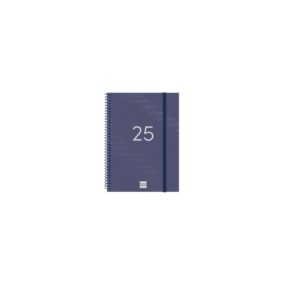 AGENDA 2025 BASIC YEAR E10 155X212MM SEMANA VISTA HORIZONTAL AZUL FINOCAM 741451025