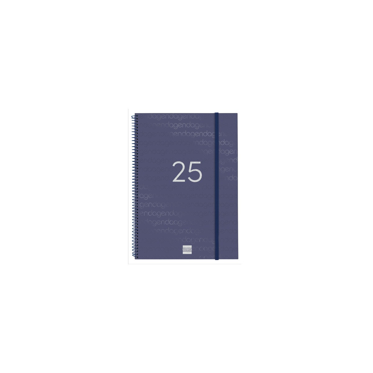 AGENDA 2025 BASIC YEAR E40 210X297MM SEMANA VISTA HORIZONTAL AZUL FINOCAM 741461025