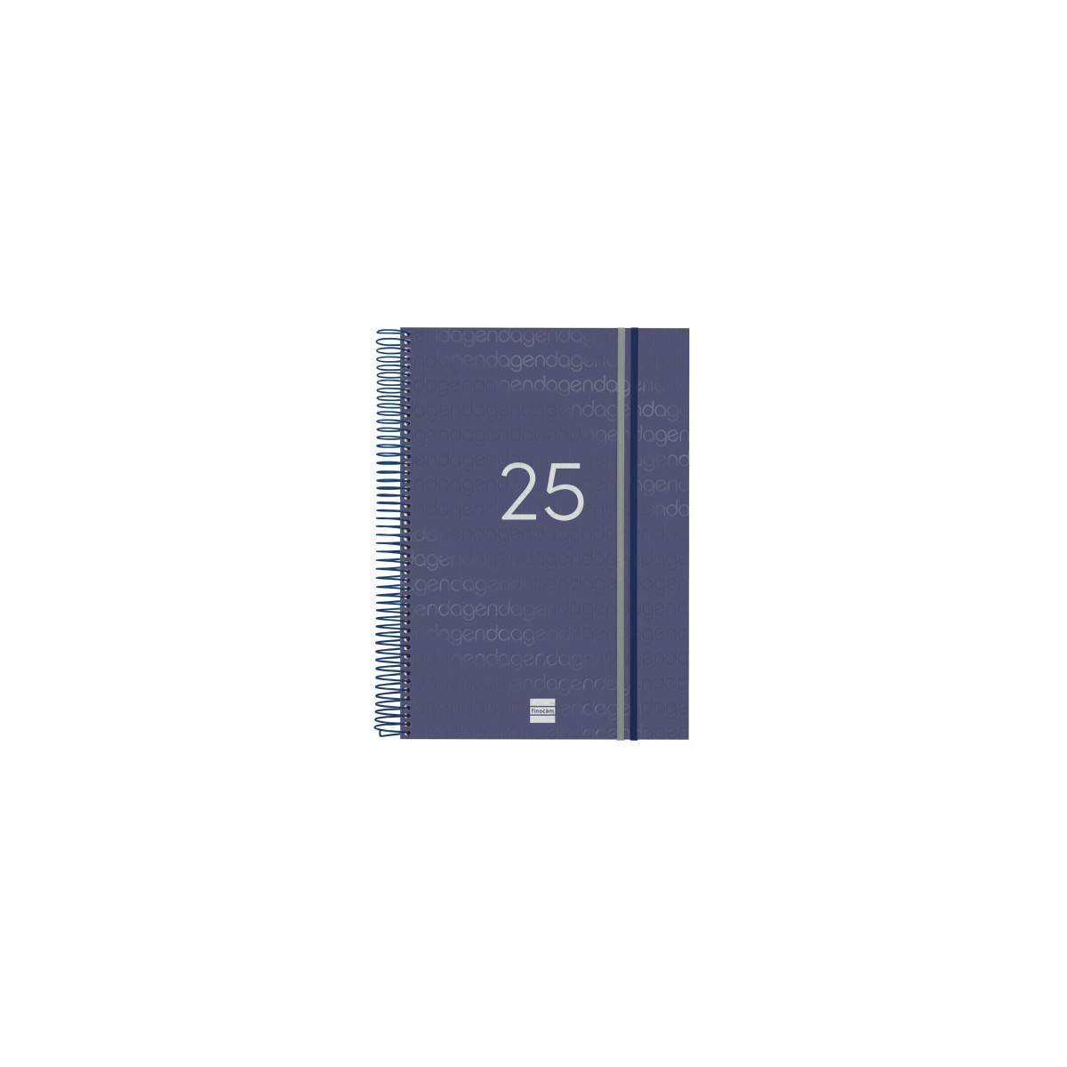 AGENDA 2025 BASIC YEAR E40 210X297MM DIA PAGINA AZUL FINOCAM 741111025