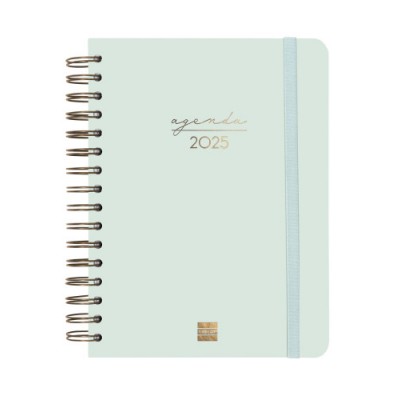 AGENDA 2025 TRENDY ALMA E10 155X212MM DIA PAGINA MENTA FINOCAM 762040325