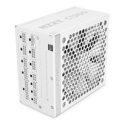 NZXT C1200 Gold unidad de fuente de alimentacion 1200 W 24 pin ATX ATX Blanco