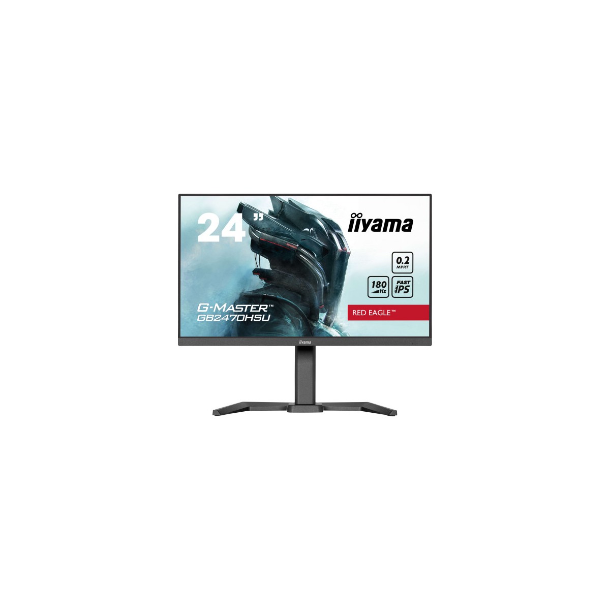 iiyama G MASTER GB2470HSU B6 pantalla para PC 605 cm 238 1920 x 1080 Pixeles Full HD LCD Negro