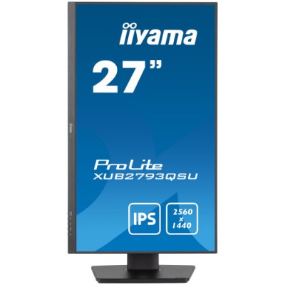 iiyama XUB2793QSU B7 pantalla para PC 686 cm 27 2560 x 1140 Pixeles Wide Quad HD LED Negro